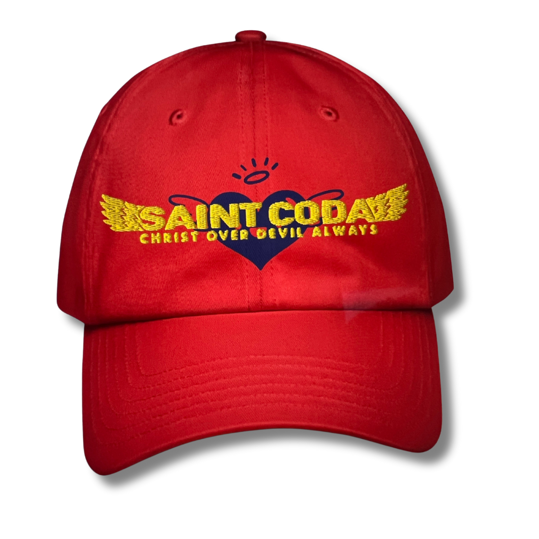 Saint CODA Trucker Hat – Christ Over Devil Always